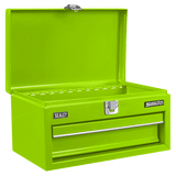 Sealey Superline Pro® Mini Toolbox with Drawer - Green - APMTB3 - APMTB3 - Sealey Tools UK - Workshop Tool Storage