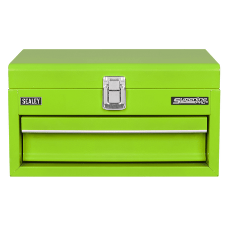 Sealey Superline Pro® Mini Toolbox with Drawer - Green - APMTB3 - APMTB3 - Sealey Tools UK - Workshop Tool Storage
