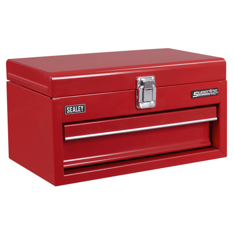 Sealey Superline Pro® Mini Toolbox with Drawer - Red - APMTB1 - APMTB1 - Sealey Tools UK - Workshop Tool Storage