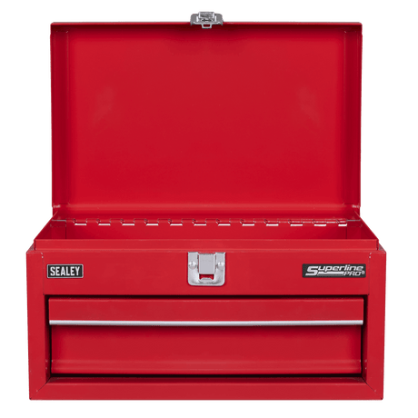 Sealey Superline Pro® Mini Toolbox with Drawer - Red - APMTB1 - APMTB1 - Sealey Tools UK - Workshop Tool Storage
