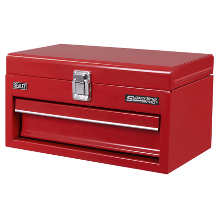Sealey Superline Pro® Mini Toolbox with Drawer - Red - APMTB1 - APMTB1 - Sealey Tools UK - Workshop Tool Storage