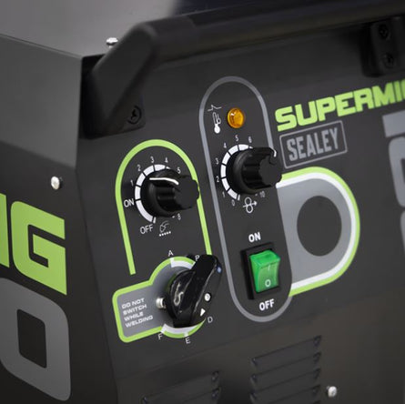 Sealey SUPERMIG180 Professional MIG Welder with Binzel Euro Torch 180A 230V - SLY-10992 - Sealey Tools UK - Workshop Tool Storage