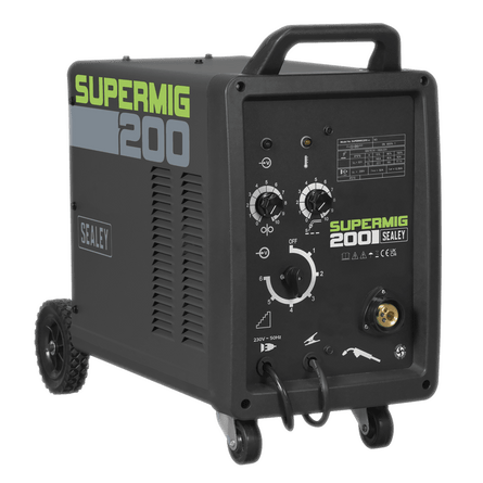 Sealey SUPERMIG200 200A Professional MIG Welder with Binzel® Euro Torch - SUPERMIG200 - Sealey Tools UK - Workshop Tool Storage