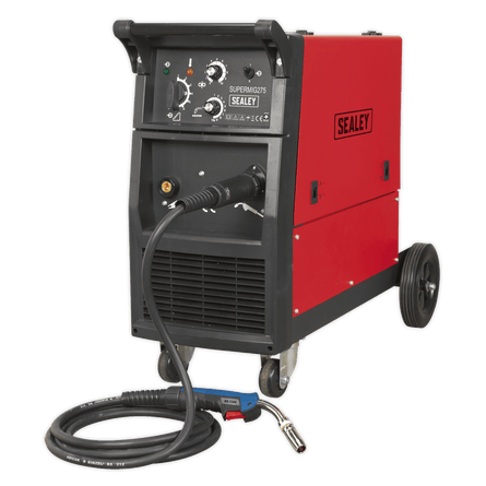 Sealey SUPERMIG275 Professional MIG Welder 270Amp 230V with Binzel® Euro Torch - SUPERMIG275 - Sealey Tools UK - Workshop Tool Storage