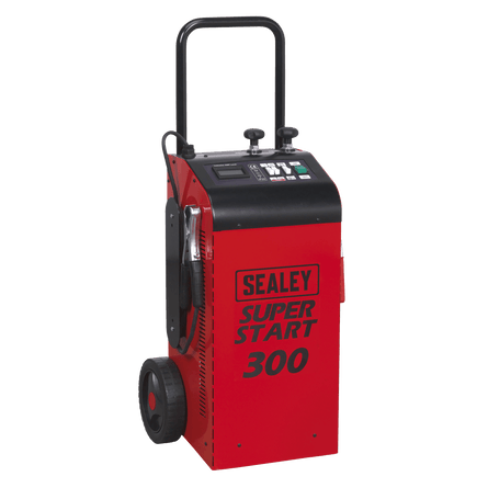 Sealey SUPERSTART300 Starter/Charger 300Amp 12/24V - SUPERSTART300 - Sealey Tools UK - Workshop Tool Storage