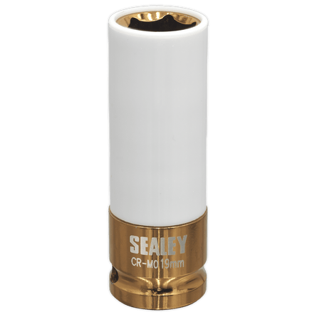 Sealey SX03019 Alloy Wheel Impact Socket 19mm 1/2"Sq Drive - SX03019 - Sealey Tools UK - Workshop Tool Storage