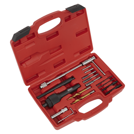 Sealey SX0408 Damaged Glow Plug Removal Set 8 & 10mm - SX0408 - Sealey Tools UK - Workshop Tool Storage