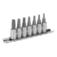 Sealey SX106 TRX - TS* Security Socket Bit Set 7pc 1/4"Sq Drive - SX106 - Sealey Tools UK - Workshop Tool Storage