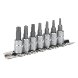 Sealey SX106 TRX - TS* Security Socket Bit Set 7pc 1/4"Sq Drive - SX106 - Sealey Tools UK - Workshop Tool Storage
