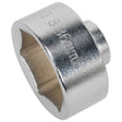 Sealey SX114 Low Profile Oil Filter Socket 36mm 3/8in Sq Drive - Engine - SLY-10718 - Sealey Tools UK - Workshop Tool Storage