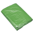 Sealey TARP810G Tarpaulin 2.44 x 3.05m Green - TARP810G - Sealey Tools UK - Workshop Tool Storage