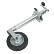 Sealey TB37 Jockey Wheel & Clamp 50mm - 200mm Solid Wheel - TB37 - Sealey Tools UK - Workshop Tool Storage