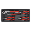 Sealey TBT02 Tool Tray with Pliers Set 4pc - TBT02 - Sealey Tools UK - Workshop Tool Storage