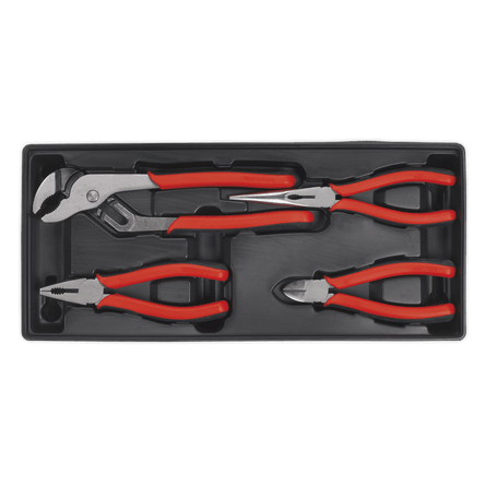Sealey TBT02 Tool Tray with Pliers Set 4pc - TBT02 - Sealey Tools UK - Workshop Tool Storage