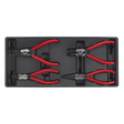 Sealey TBT03 Tool Tray with Circlip Pliers Set 4pc - TBT03 - Sealey Tools UK - Workshop Tool Storage