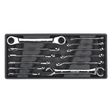 Sealey TBT13 Tool Tray with Flare Nut & Ratchet Ring Spanner Set 12pc - TBT13 - Sealey Tools UK - Workshop Tool Storage