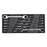 Sealey TBT13 Tool Tray with Flare Nut & Ratchet Ring Spanner Set 12pc - TBT13 - Sealey Tools UK - Workshop Tool Storage