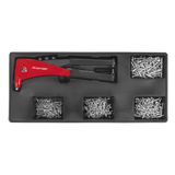 Sealey TBT15 Tool Tray with Riveter & 400 Assorted Rivet Set - TBT15 - Sealey Tools UK - Workshop Tool Storage