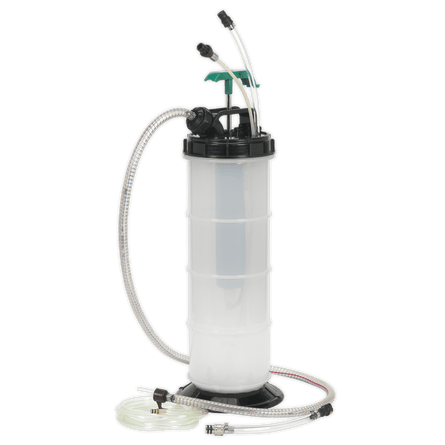 Sealey TP204 Vacuum Fuel/Fluid Extractor 8L - TP204 - Sealey Tools UK - Workshop Tool Storage