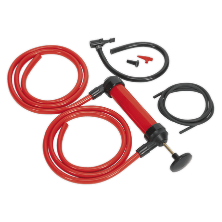 Sealey TP50 Multipurpose Syphon & Pump Kit - TP50 - Sealey Tools UK - Workshop Tool Storage