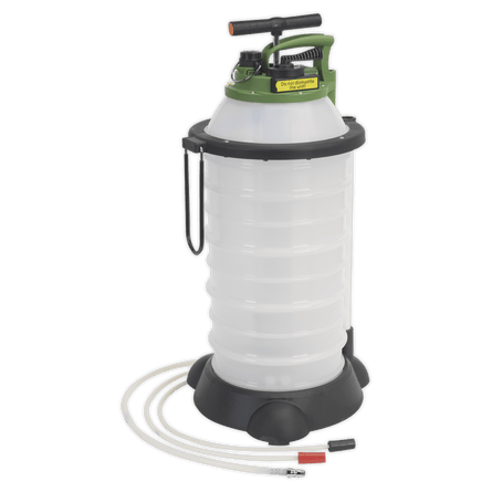 Sealey TP6906 Vacuum Oil & Fluid Extractor & Discharge 18L - TP6906 - Sealey Tools UK - Workshop Tool Storage