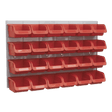 Sealey TPS130 Bin & Panel Combination 24 Bins - Red - TPS130 - Sealey Tools UK - Workshop Tool Storage