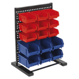 Sealey TPS1569 Bin Storage System Bench Mounting 15 Bin - TPS1569 - Sealey Tools UK - Workshop Tool Storage