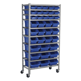 Sealey TPS36 Mobile Bin Storage System 36 Bins - TPS36 - Sealey Tools UK - Workshop Tool Storage