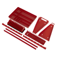 Sealey TSK01 Tool Storage Organizer Set 9pc - TSK01 - Sealey Tools UK - Workshop Tool Storage
