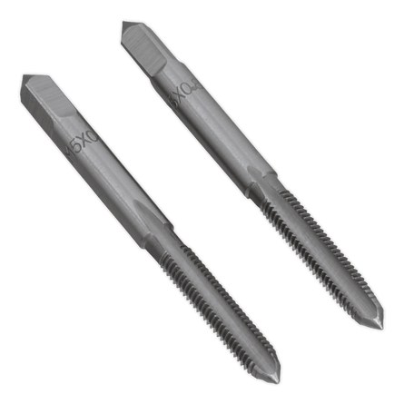 Sealey TSM5 Tap Set 2pc (Taper & Plug) M5 x 0.8mm - TSM5 - Sealey Tools UK - Workshop Tool Storage