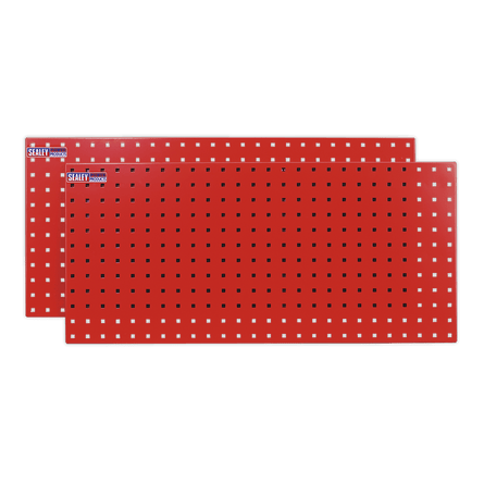 Sealey TTS1 PerfoTool Storage Panel 1000 x 500mm Pack of 2 - TTS1 - Sealey Tools UK - Workshop Tool Storage