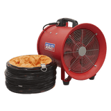 Sealey VEN300 Portable Ventilator 300mm with 5m Ducting - VEN300 - Sealey Tools UK - Workshop Tool Storage