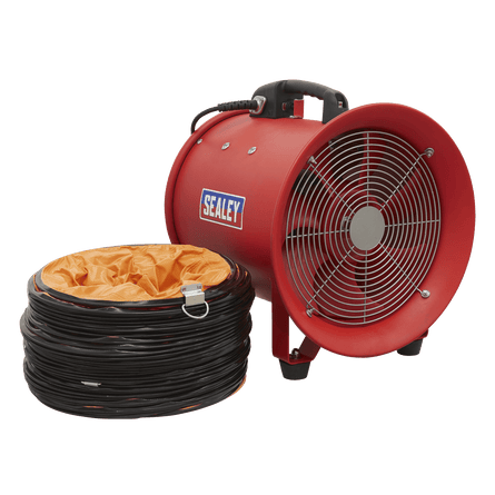 Sealey VEN300 Portable Ventilator 300mm with 5m Ducting - VEN300 - Sealey Tools UK - Workshop Tool Storage