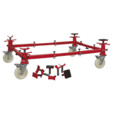 Sealey VMD002 Vehicle Moving Dolly 4 Post 900kg - VMD002 - Sealey Tools UK - Workshop Tool Storage