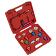 Sealey VS006 Cooling System Pressure Test Kit 16pc - VS006 - Sealey Tools UK - Workshop Tool Storage