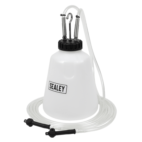 Sealey VS0218 2L High Flow Twin Pipe Brake Bleed Bottle - VS0218 - Sealey Tools UK - Workshop Tool Storage
