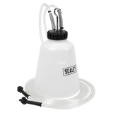 Sealey VS0218 2L High Flow Twin Pipe Brake Bleed Bottle - VS0218 - Sealey Tools UK - Workshop Tool Storage