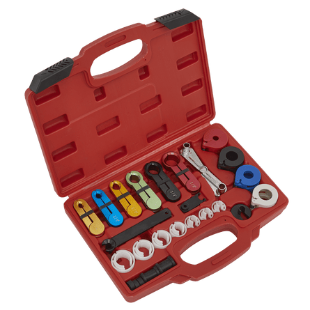 Sealey VS0457 Fuel & Air Conditioning Disconnection Tool Kit 21pc - VS0457 - Sealey Tools UK - Workshop Tool Storage