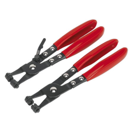 Sealey VS1665 Hose Clip Pliers Set 2pc - VS1665 - Sealey Tools UK - Workshop Tool Storage