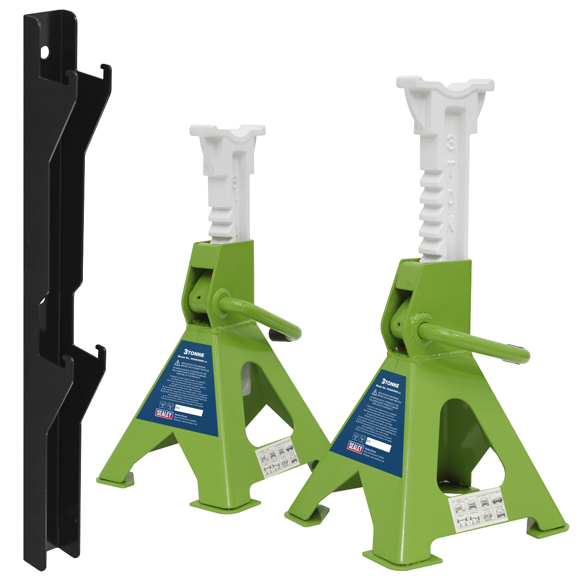 Empty Axle Rack Sealey Axle Stand & Storage Rack Combo 3 Tonne | VS2003HVCOMBO ...