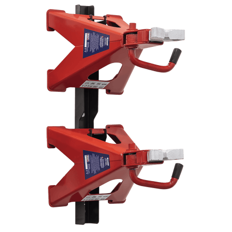 Sealey VS2006COMBO Axle Stand & Axle Stand Storage Rack Combo 6 Tonne - VS2006COMBO - Sealey Tools UK - Workshop Tool Storage