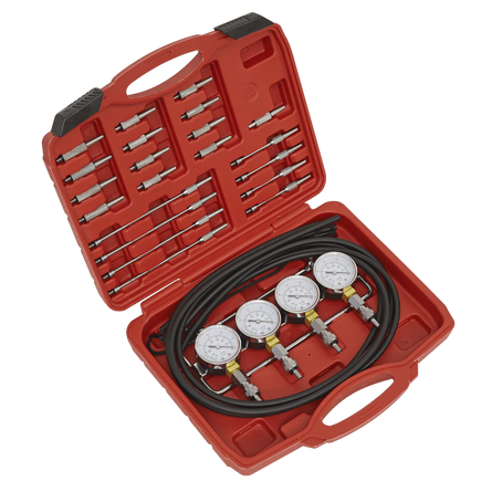 Sealey VS209 Carburettor Synchronizer (Vacuum, Mini - Type) - Engine - SLY-12657 - Sealey Tools UK - Workshop Tool Storage