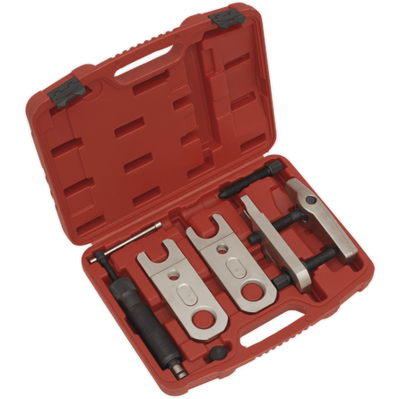 Sealey VS3814 Ball Joint Splitter Hydraulic & Manual 9pc - Commercial - VS3814 - Sealey Tools UK - Workshop Tool Storage
