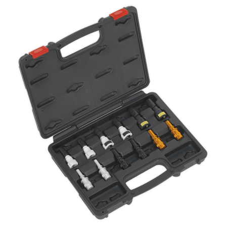 Sealey VS557 Diesel Fuel Line Blanks Set 12pc - VS557 - Sealey Tools UK - Workshop Tool Storage