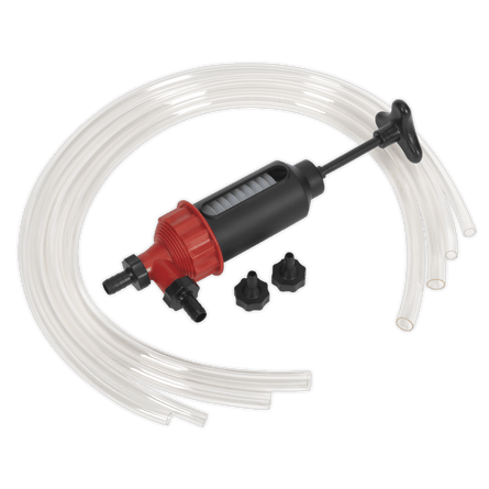 Sealey VS560 Transfer Syphon Pump - Oil/Petrol/Diesel - VS560 - Sealey Tools UK - Workshop Tool Storage