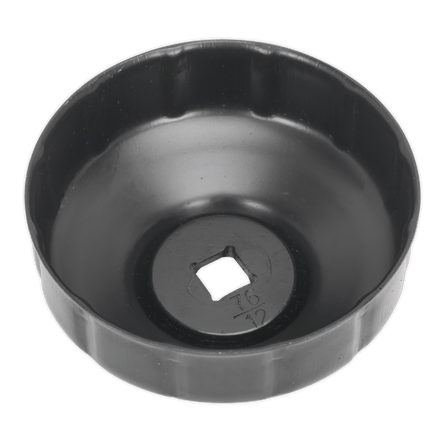 Sealey VS7006.V2 - 07 Oil Filter Cap Wrench 76mm x 12 Flutes - VS7006.V2-07 - Sealey Tools UK - Workshop Tool Storage