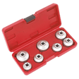 Sealey VS7008 Oil Filter Cap Wrench Set 7pc - VS7008 - Sealey Tools UK - Workshop Tool Storage