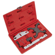 Sealey VSE5041A Petrol Engine Timing Tool Kit - for Ford 1.5 EcoBoost, 1.6Ti - VCT - Belt Drive - VSE5041A - Sealey Tools UK - Workshop Tool Storage