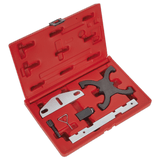 Sealey VSE5041A Petrol Engine Timing Tool Kit - for Ford 1.5 EcoBoost, 1.6Ti - VCT - Belt Drive - VSE5041A - Sealey Tools UK - Workshop Tool Storage