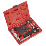 Sealey VSE5061 Petrol Engine Timing Tool Kit - for Alfa Romeo, Fiat, Ford, Lancia 1.2, 1.4 8v - Belt Drive - VSE5061 - Sealey Tools UK - Workshop Tool Storage